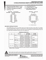 DataSheet SN74HC4060 pdf